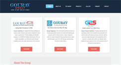 Desktop Screenshot of gouravgroup.com
